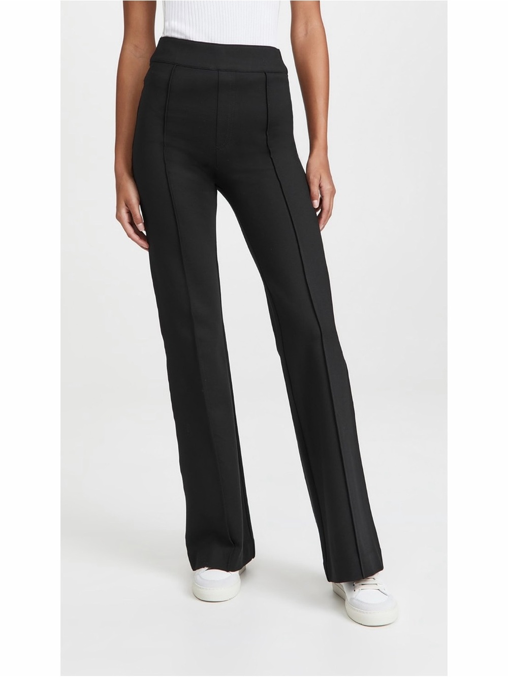 Spanx Classic Black Hi Rise Flare Pants